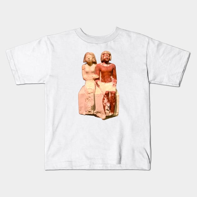 Egyptian couple / Swiss Artwork Photography Kids T-Shirt by RaphaelWolf